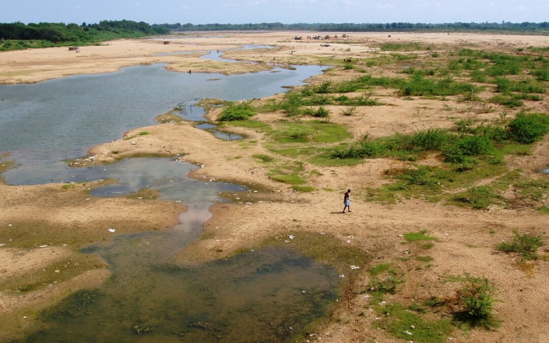 Dry Cauvery River Bed