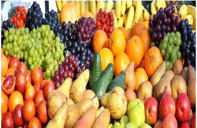 Colourful fruits
