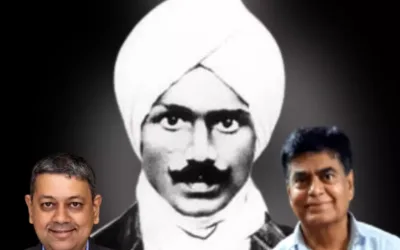 At Pondy, Bharathi poured scorn on Dravidian movement