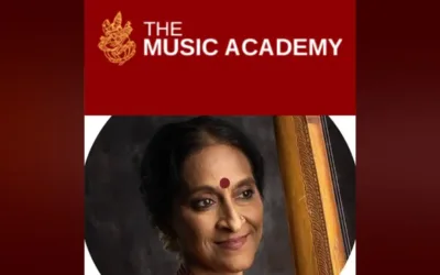 Sangeetha Kalanidhi award for singer Bombay Jayashree